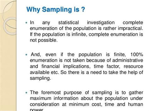 total enumeration sampling|Total Population Sampling .